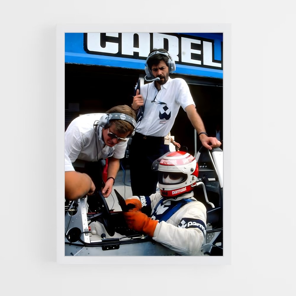 Poster Brabham Revivez – affiche Voitures de Formule 1 (vue 3)